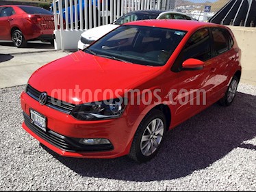 Volkswagen Polo 1.6L Base 5P Ac usado (2018) color Rojo precio $185,000