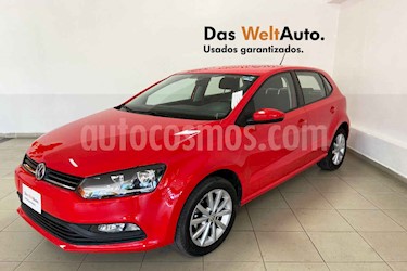 foto Volkswagen Polo 5p Design & Sound L4/1.6 Man usado (2019) color Rojo precio $214,410