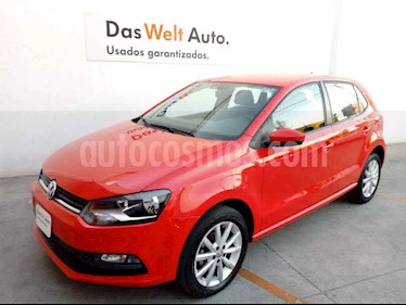 foto Volkswagen Polo 5p Design & Sound L4/1.6 Man usado (2019) color Rojo precio $215,000