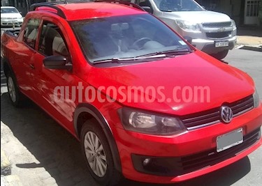 foto Volkswagen Saveiro 1.6 Cabina Doble Pack High usado (2015) color Rojo precio $530.000