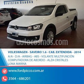Foto venta Auto usado Volkswagen Saveiro 1.6 Mi Ac (2014) color Blanco precio $385.000