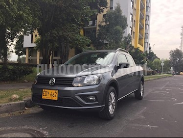 foto Volkswagen Saveiro 1.6L CS Plus usado (2018) color Gris Platino precio $46.500.000