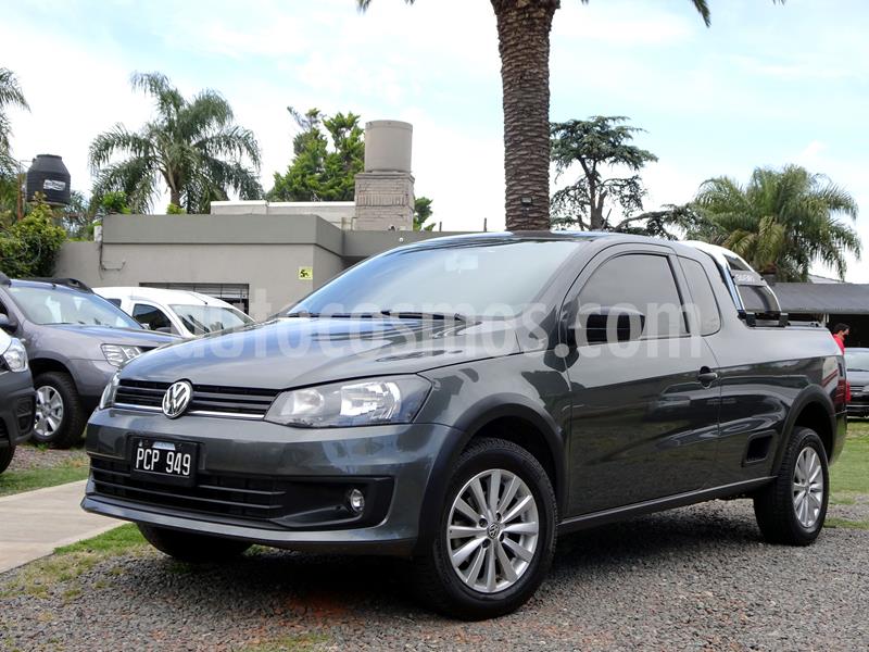foto Volkswagen Saveiro 1.6 Cabina Extendida Pack Eléctrico usado (2015) color Gris Urano precio $1.090.000