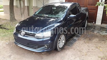 Volkswagen Saveiro 1.6 Cabina Extendida Pack High usado (2016) color Azul Noche precio $628.000