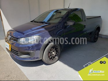 Volkswagen Saveiro 1.6L CD usado (2017) color Azul precio $30.290.000