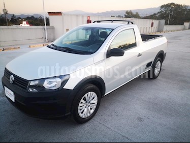 Volkswagen Saveiro Robust (Cabina Sencilla) usado (2019) color Plata precio $215,000