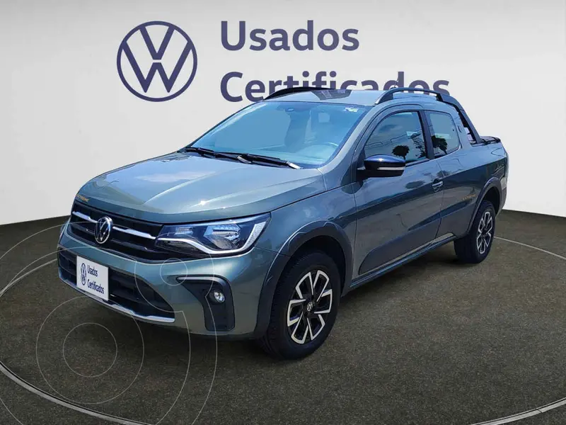 Foto Volkswagen Saveiro Extreme usado (2025) color Verde financiado en mensualidades(enganche $99,708 mensualidades desde $7,628)