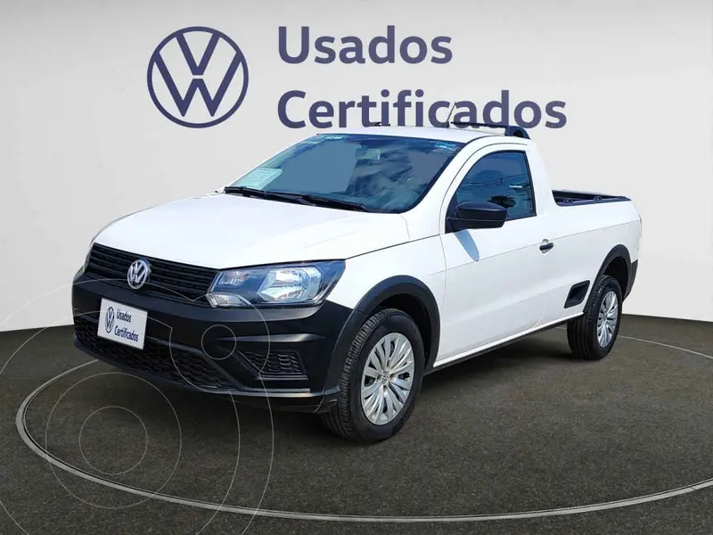 Foto Volkswagen Saveiro Robust usado (2023) color Blanco financiado en mensualidades(enganche $65,645 mensualidades desde $5,022)