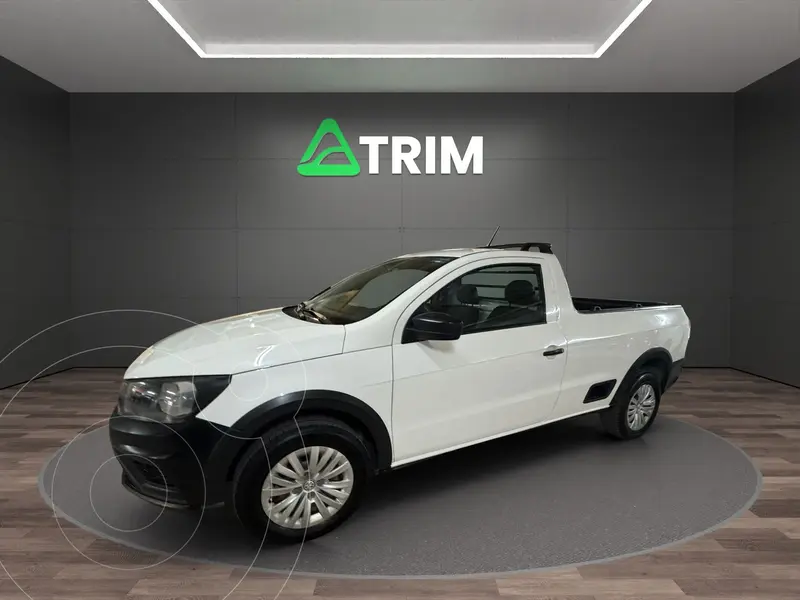 Foto Volkswagen Saveiro Robust CS usado (2021) color Blanco precio $179,999