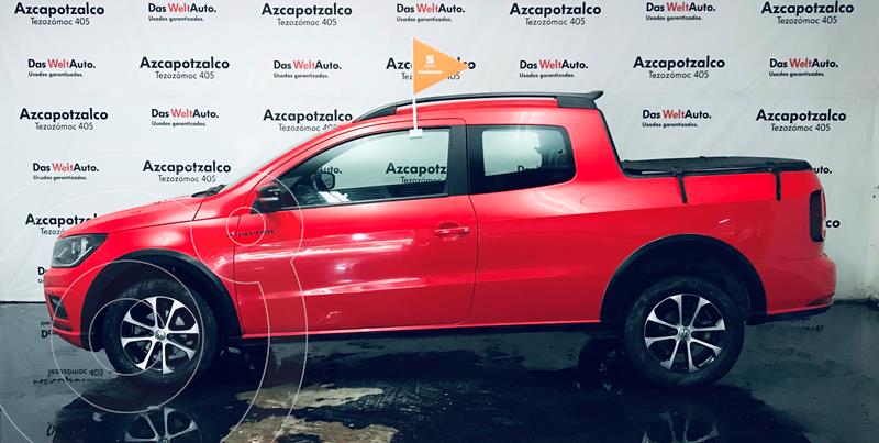 Foto Volkswagen Saveiro Pepper (Doble Cabina) usado (2020) color Rojo Flash financiado en mensualidades(enganche $66,000 mensualidades desde $8,631)