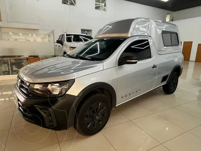 Foto Volkswagen Saveiro Robust usado (2024) color plateado financiado en mensualidades(enganche $73,302 mensualidades desde $6,293)