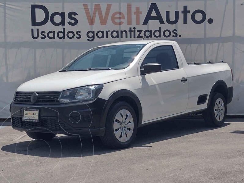Foto Volkswagen Saveiro Starline AC usado (2018) color Blanco precio $228,900