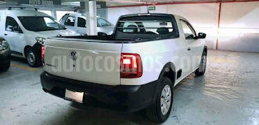 foto Volkswagen Saveiro 2p Starline L4/1.6 Man A/A usado (2018) color Blanco precio $195,000