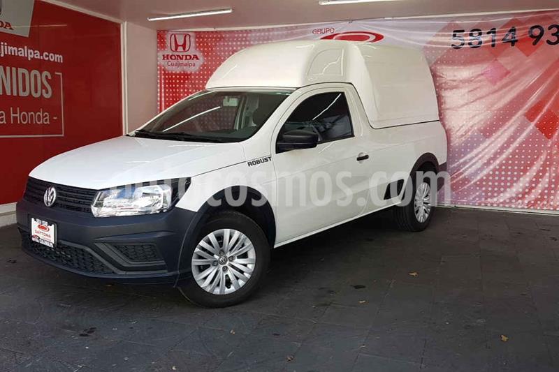 Volkswagen Saveiro Robust (Cabina Sencilla) A/A usado (2019) color Blanco precio $208,000