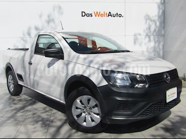 Volkswagen Saveiro Starline AC usado (2018) color Blanco Candy precio $199,000