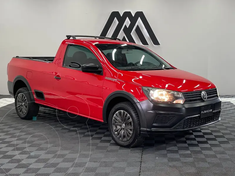 Foto Volkswagen Saveiro Robust CS usado (2021) color Rojo precio $246,999