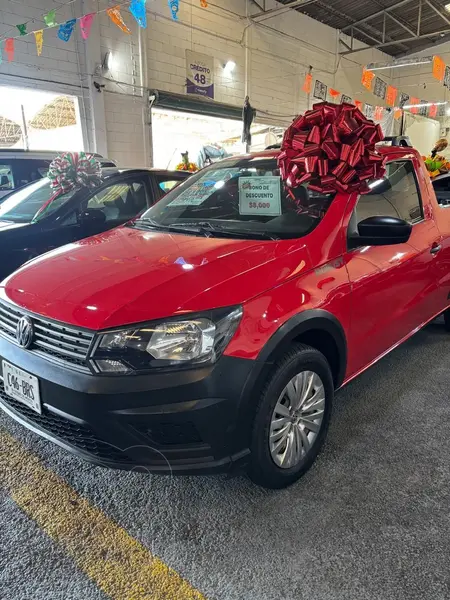 Foto Volkswagen Saveiro Robust (Cabina Sencilla) usado (2019) color Rojo precio $214,900