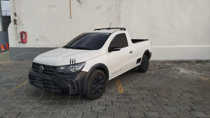 Foto Volkswagen Saveiro Robust usado (2024) color Blanco precio $315,000