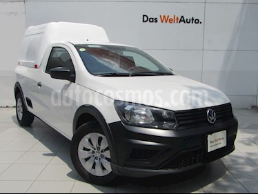 foto Volkswagen Saveiro Starline AC usado (2018) color Blanco Candy precio $188,000