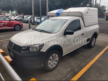 foto Volkswagen Saveiro Startline usado (2018) color Blanco precio $195,000