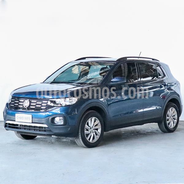 Volkswagen T-Cross Comfortline usado (2019) color Azul Egeo precio $1.566.000