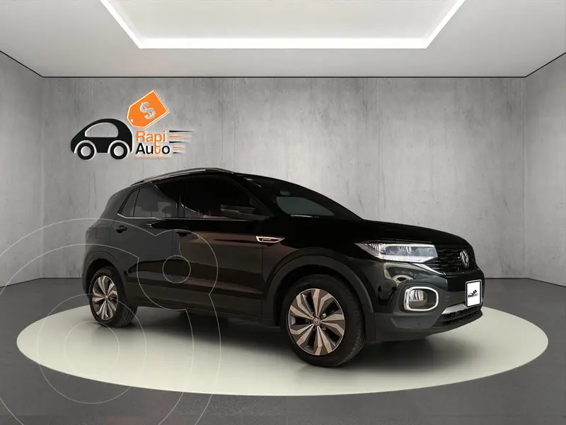 Foto Volkswagen T-Cross Highline usado (2020) color Negro financiado en mensualidades(enganche $78,625)