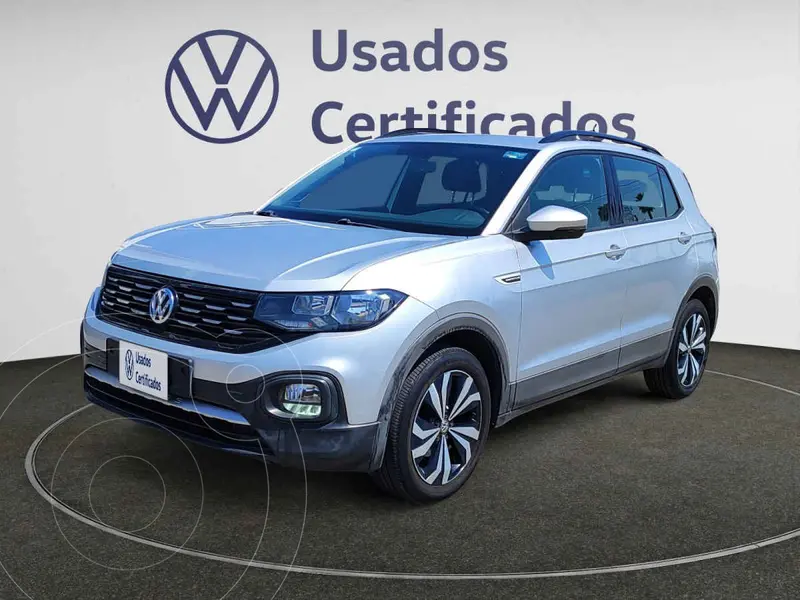 Foto Volkswagen T-Cross Comfortline Aut usado (2021) color Plata financiado en mensualidades(enganche $71,095 mensualidades desde $5,439)