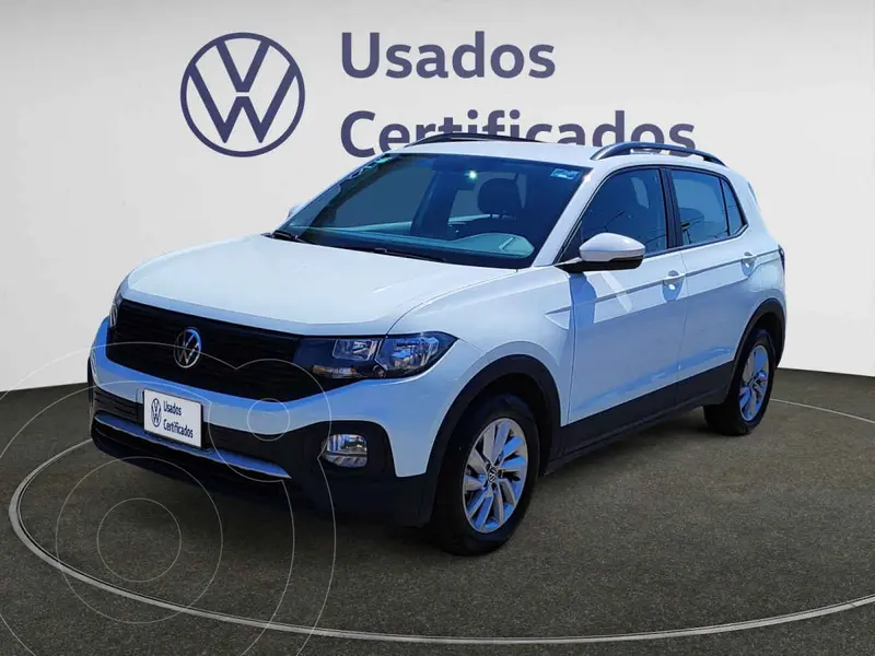 Foto Volkswagen T-Cross Trendline usado (2024) color Blanco financiado en mensualidades(enganche $103,795 mensualidades desde $7,940)
