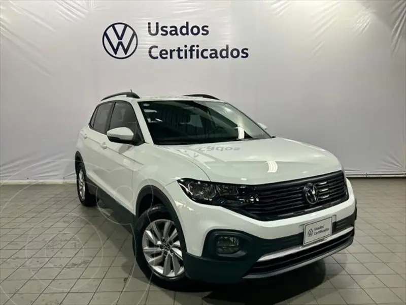 Foto Volkswagen T-Cross Trendline usado (2023) color Blanco financiado en mensualidades(enganche $97,828 mensualidades desde $8,919)