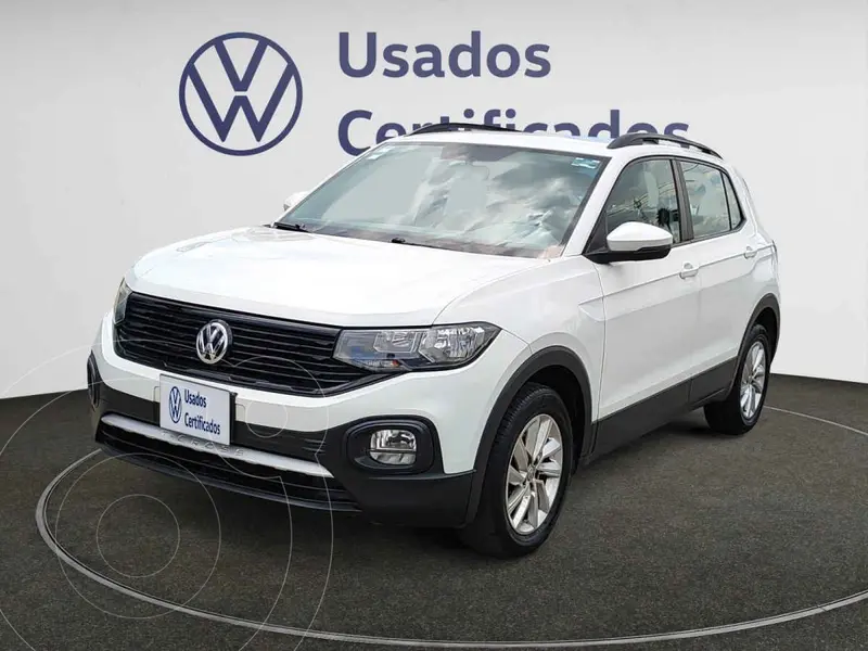 Foto Volkswagen T-Cross Trendline Aut usado (2020) color Blanco precio $285,900