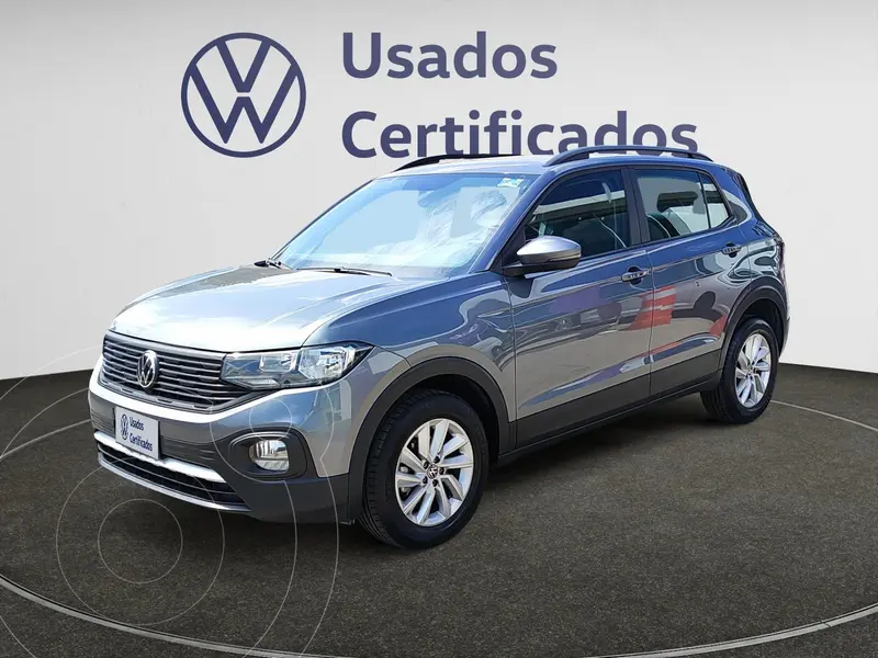 Foto Volkswagen T-Cross Trendline usado (2024) color Gris financiado en mensualidades(enganche $95,620 mensualidades desde $6,883)