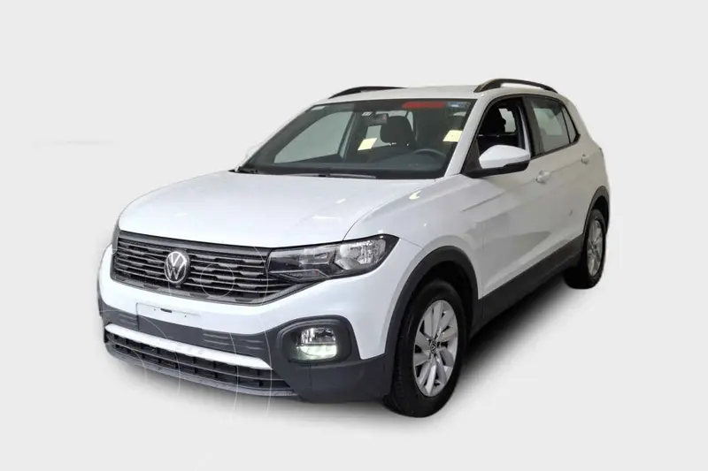 Foto Volkswagen T-Cross Trendline usado (2023) color Blanco precio $341,000