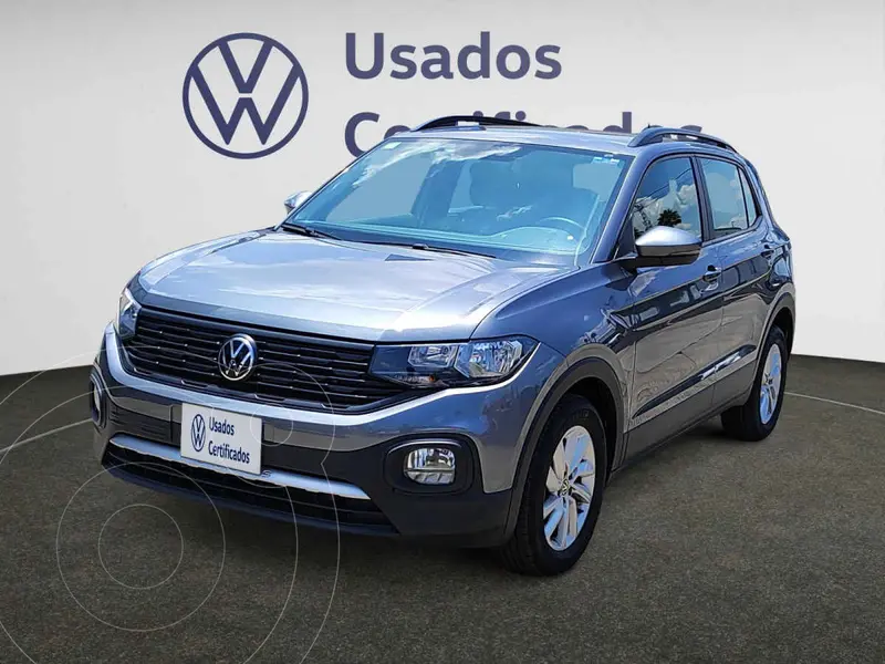 Foto Volkswagen T-Cross Trendline usado (2024) color Gris precio $370,900