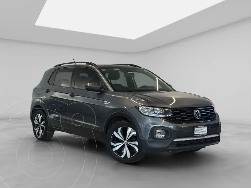 Foto Volkswagen T-Cross Highline usado (2022) color Gris financiado en mensualidades(enganche $99,190 mensualidades desde $9,043)