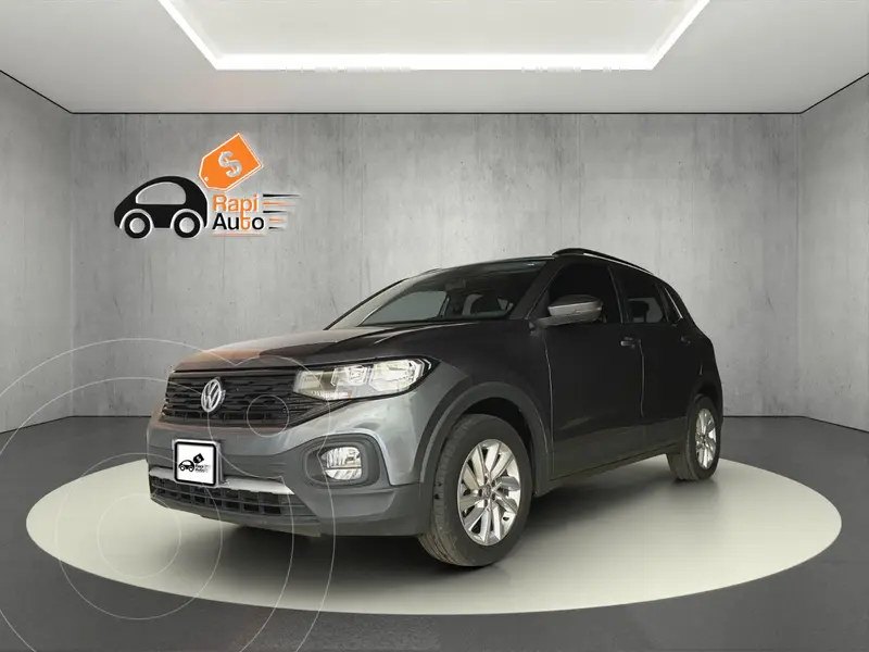 Foto Volkswagen T-Cross Trendline Aut usado (2020) color Gris precio $279,100