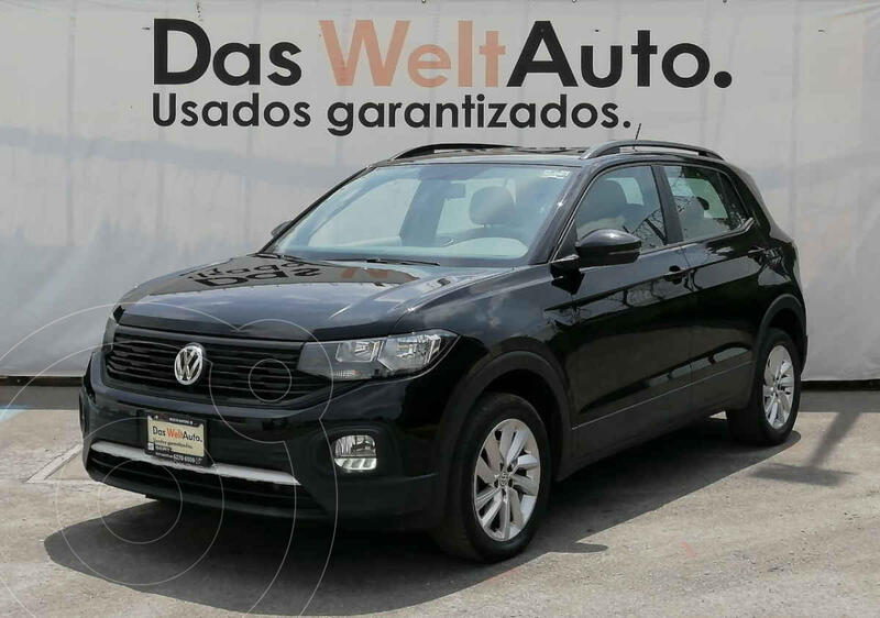 Foto Volkswagen T-Cross Trendline Aut usado (2021) color Negro precio $394,900