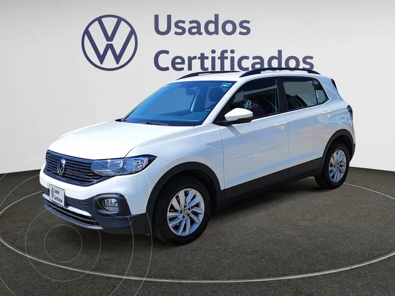 Foto Volkswagen T-Cross Trendline usado (2024) color Blanco financiado en mensualidades(enganche $96,983 mensualidades desde $6,981)