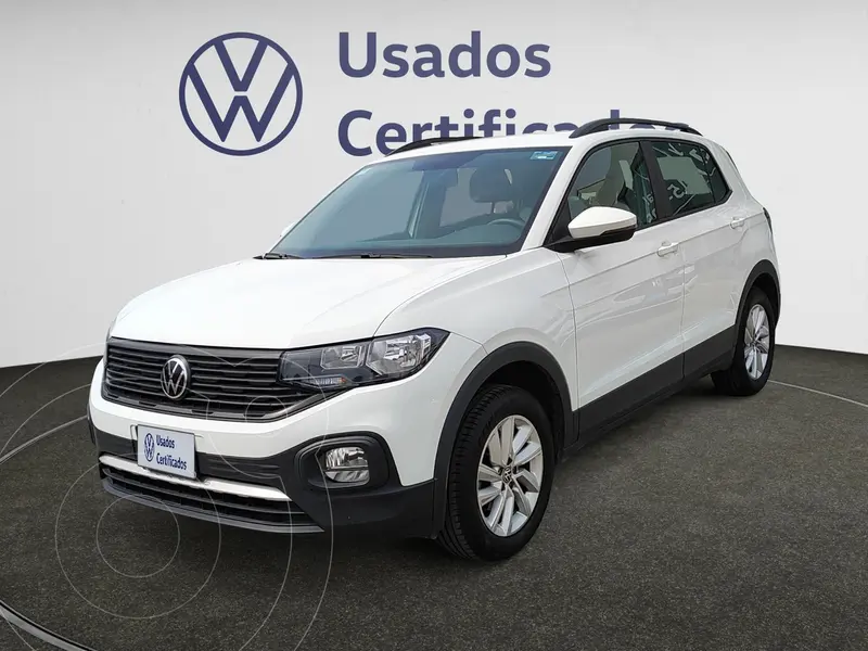 Foto Volkswagen T-Cross Trendline usado (2024) color Blanco financiado en mensualidades(enganche $103,795 mensualidades desde $7,472)