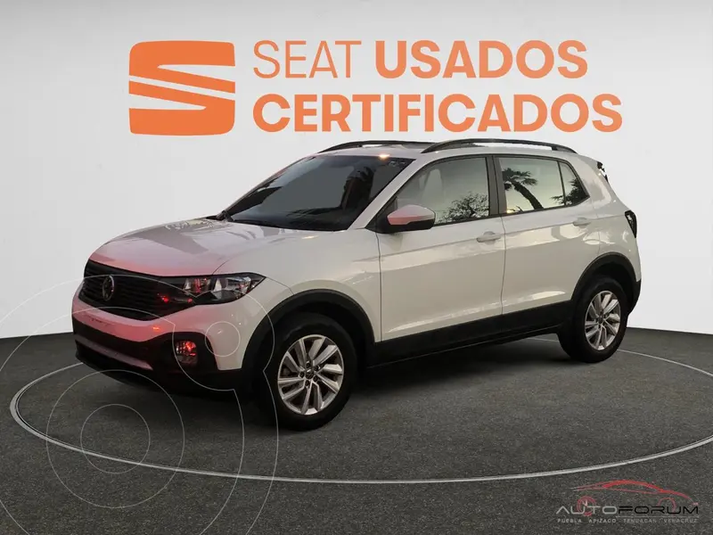 Foto Volkswagen T-Cross Trendline usado (2024) color Blanco Nevada precio $359,900