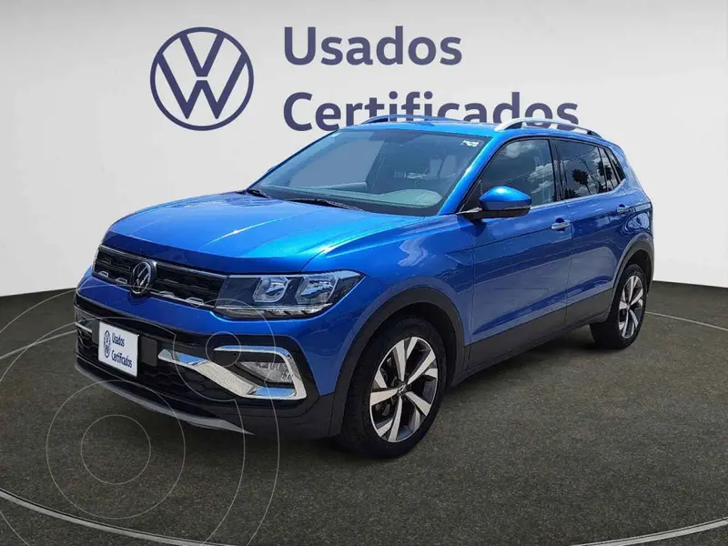 Foto Volkswagen Taigun Comfortline TSI usado (2025) color Azul financiado en mensualidades(enganche $100,253 mensualidades desde $7,669)
