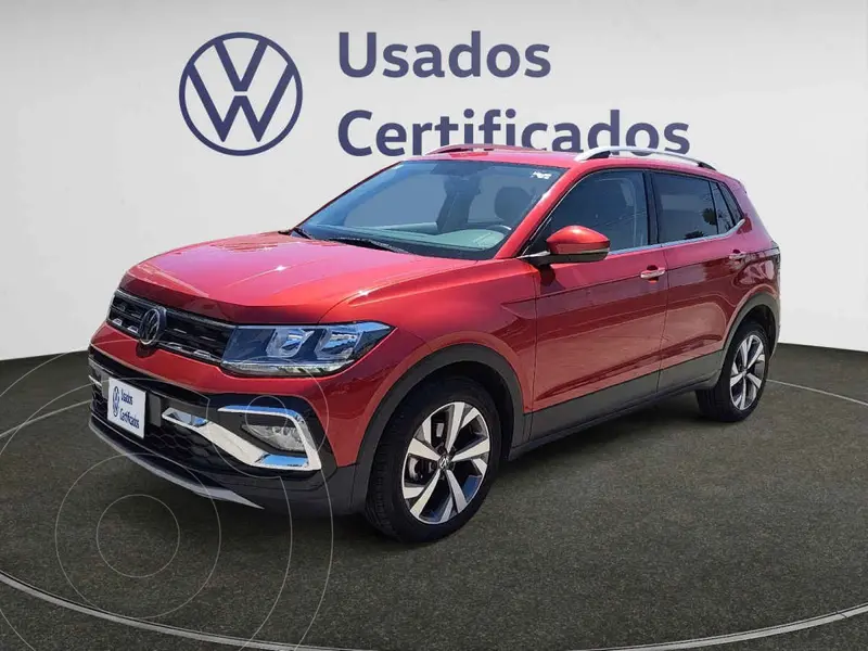 Foto Volkswagen Taigun Comfortline TSI usado (2025) color Rojo financiado en mensualidades(enganche $100,253 mensualidades desde $7,669)
