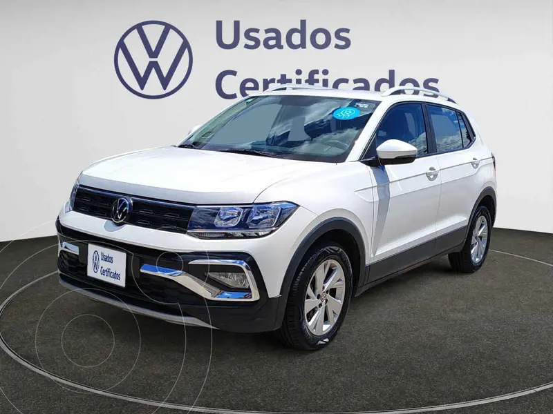Foto Volkswagen Taigun Trendline TSI usado (2024) color Blanco financiado en mensualidades(enganche $102,433 mensualidades desde $7,836)