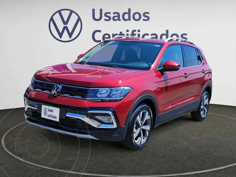 Foto Volkswagen Taigun Comfortline TSI usado (2024) color Rojo financiado en mensualidades(enganche $123,143 mensualidades desde $9,421)