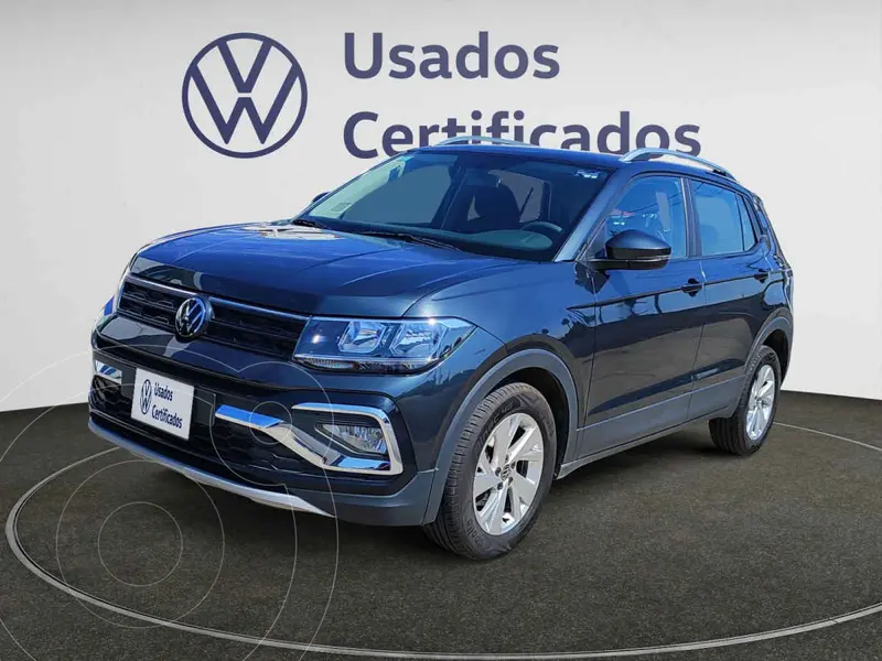 Foto Volkswagen Taigun Trendline TSI usado (2024) color Gris financiado en mensualidades(enganche $98,345 mensualidades desde $7,524)