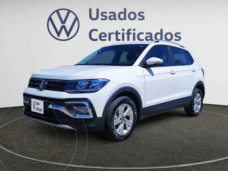 Foto Volkswagen Taigun Trendline TSI usado (2024) color Blanco financiado en mensualidades(enganche $92,350 mensualidades desde $7,065)