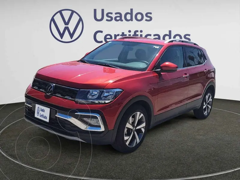 Foto Volkswagen Taigun Comfortline TSI usado (2025) color Rojo financiado en mensualidades(enganche $101,070 mensualidades desde $7,732)