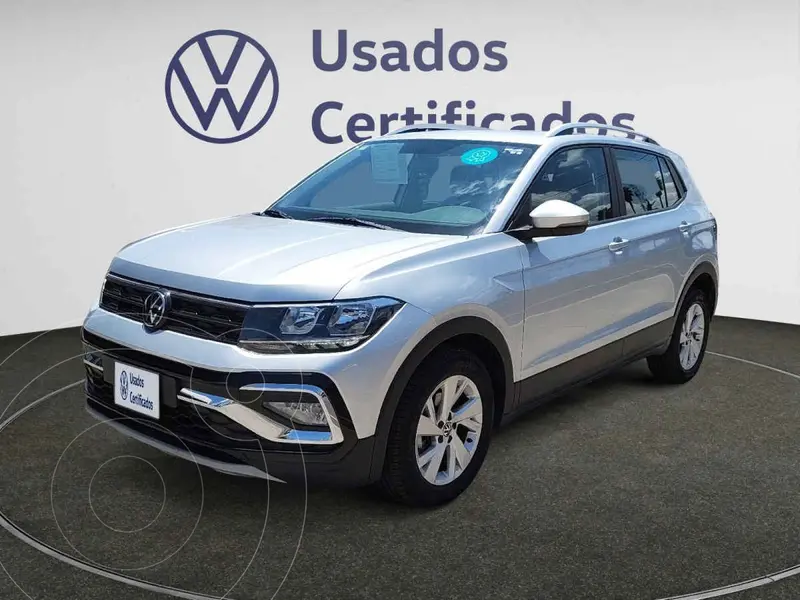 Foto Volkswagen Taigun Trendline usado (2025) color Plata financiado en mensualidades(enganche $96,165 mensualidades desde $7,357)