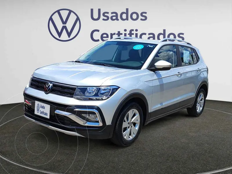 Foto Volkswagen Taigun Trendline usado (2025) color Plata financiado en mensualidades(enganche $101,070 mensualidades desde $7,732)
