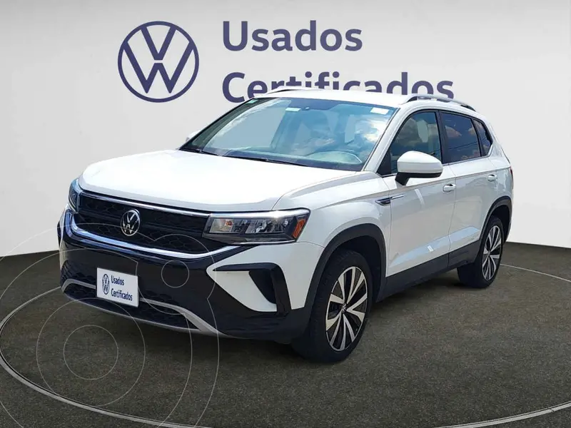 Foto Volkswagen Taos Comfortline usado (2023) color Blanco financiado en mensualidades(enganche $103,795 mensualidades desde $7,940)
