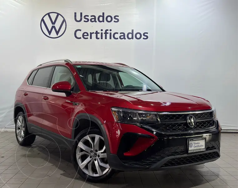 Foto Volkswagen Taos Comfortline Plus usado (2024) color Rojo financiado en mensualidades(enganche $126,467 mensualidades desde $11,530)